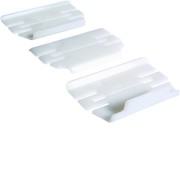 Jeu d'éclisses queraz pour GBD50131 RAL 9016 Pure - HAGER GBD501319 