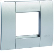 Support app 45x45 simple Alu - GOULOTTES ENCASTREES  HAGER GT451ALU 