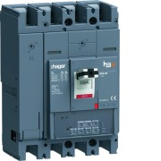 Disjoncteur h3+ P630 LSI 4x250A 50kA - HAGER HMW251JR 