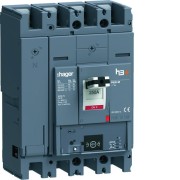 Disjoncteur h3+ P630 Energy 4x250A 50kA - HAGER HMW251NR 