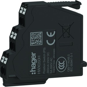 Contact de position (PS) - HAGER HWX050H 