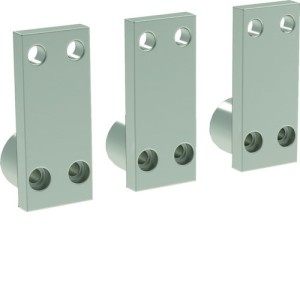 Prises Avant - haut/bas - HW1 fixe 3 Pôles (FC) - HAGER HWY040H 