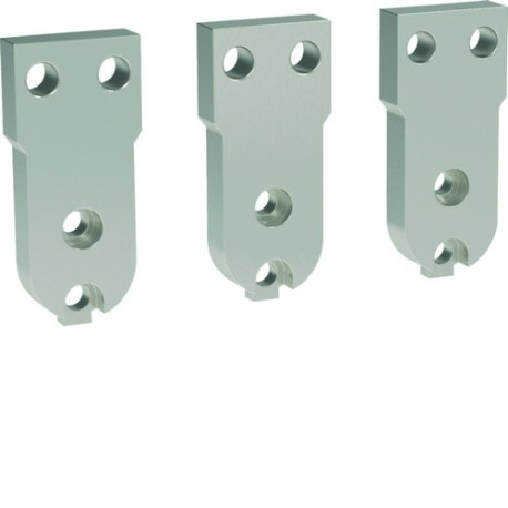 Prises Avant - bas,court - HW1 débrochable 3 Pôles (FC) (pièce détachée) - HAGER HWY046HSA 