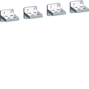 Prises Arrière - haut/bas - 66/100kA - HW2 4P (RC) - HAGER HWY161H 