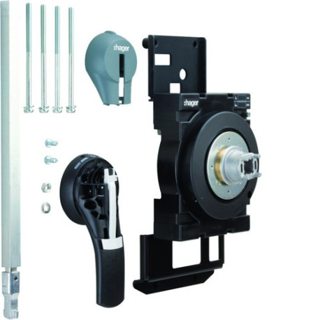 Cde rotative débro h1250-h160 - APPAREILLAGE DE TETE  HAGER HXF031H 