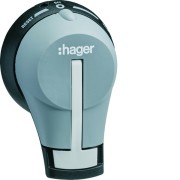 Poignée rotative S1 IP55 (P160-P250) - HAGER HXS901H 