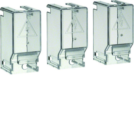 Capot cache borne 3P inter. 125-200A - HAGER HZC201 