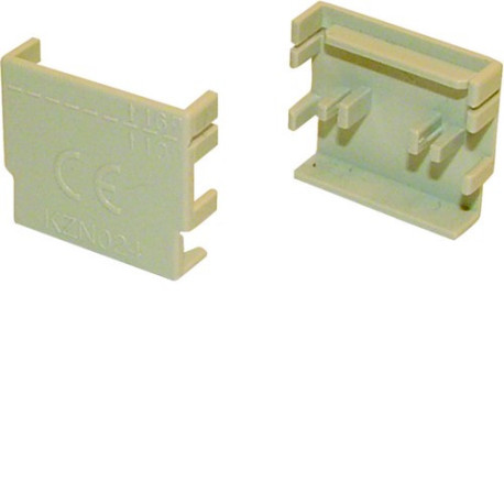 Bouchon latéral barre pont 4P - CONNEXION  HAGER KZN024 