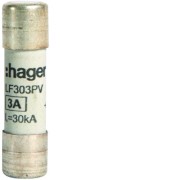 Cartouche fus.10x381000VDC 3A -   HAGER LF303PV 