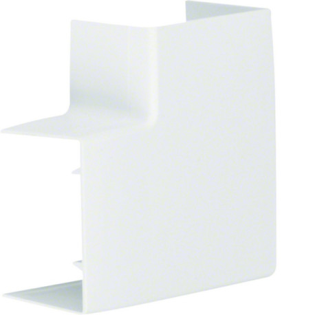 Angle plat variable lifea pour LF/LFF40060 h57mm x p40mm RAL 9016 Pure - HAGER LFF4006059016 