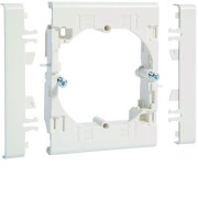 Support appareillage lifea entraxe 60mm pour LFF40/60090 RAL 9016 Pure - HAGER LFF71U0909016 