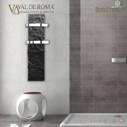 Sèche-serviette rayonnant SLIM 2.0 Ardoise Noire 500W - Valderoma 02500TL