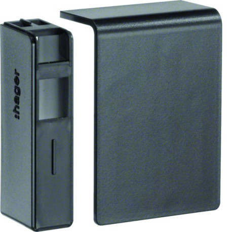 Embout SL20055 Noir - MOULURES PLINTHES  HAGER SL2005569011 