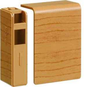 Embout SL20055 Hêtre - MOULURES PLINTHES  HAGER SL200556D2 