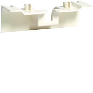 Pièce de recouvrement de support d'appareillage pour plintheSL20055 Pure - HAGER SL20055AF9016 