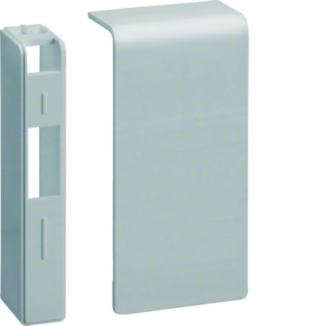 Embout SL20080 Alu - MOULURES PLINTHES  HAGER SL200806D1 