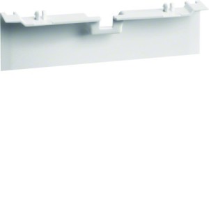 Support pièce de recouvrement pour plinthe SL20080 Pure - HAGER SL20080A9016 
