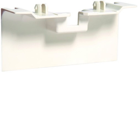 Pièce de recouvrement de support d'appareillage pour plintheSL20080 Pure - HAGER SL20080AF9016 