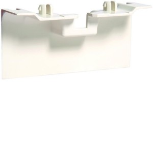 Pièce de recouvrement de support d'appareillage pour plintheSL20080 Pure - HAGER SL20080AF9016 