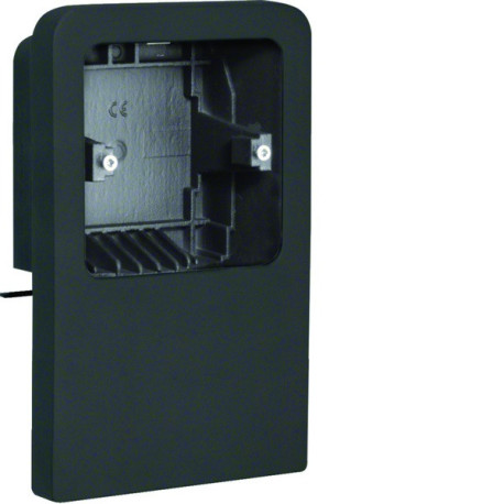 Support app ent60 SL20115 Noir - MOULURES PLINTHES  HAGER SL201159119011 