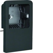 Support app ent60 SL20115 Noir - MOULURES PLINTHES  HAGER SL201159119011 