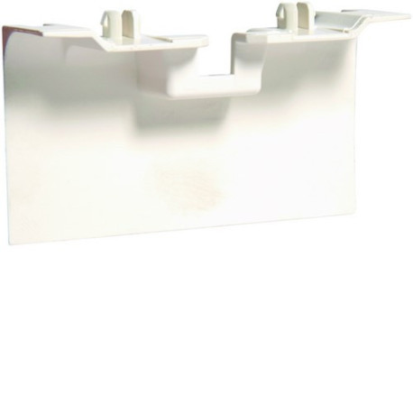 Pièce de recouvrement de support d'appareillage pour plintheSL20115 Pure - HAGER SL20115AF9016 