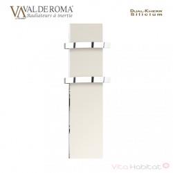 Sèche-serviette rayonnant SLIM 2.0 Blanc Cachemire 500W - Valderoma 05500TL