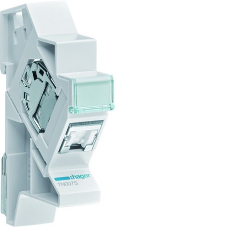 Connect. RJ45 cat.6 pr Gr2TV - SYSTEMES VDI  HAGER TN007S 