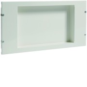 Plastron.evo,pour coffret métallique,creusé,400x600mm - HAGER UC292 