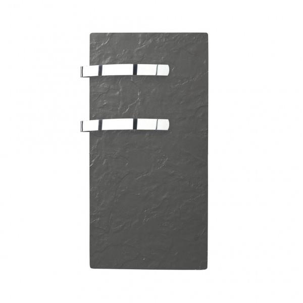 Sèche-serviette rayonnant SLIM 2.0 Ardoise Noire 800W ...