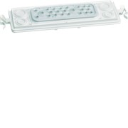 Plaque ferm. IP41 vega 18 mod - COFFRET DISTRIBUTION  HAGER VZ003VB 