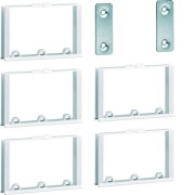 Kit juxt. hor. vega 18 mod. - COFFRET DISTRIBUTION  HAGER VZ005VB 