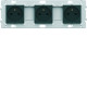 Prise triple 2P+T anthracite - HAGER WE123A