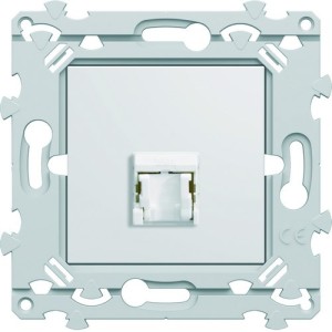 RJ45 essensya CAT.6 FTP simple Pure - HAGER WE224 