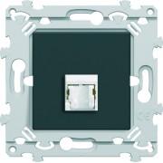 RJ45 CAT.6 FTP anthracite - HAGER WE224A 