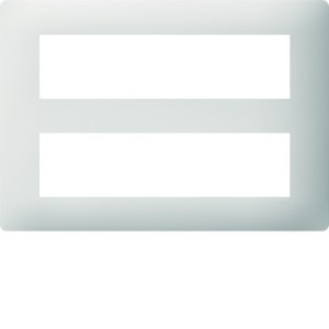 Plaque 16 modules essensya Pure - HAGER WE408 