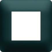 Plaque 1 poste essensya Anthracite - HAGER WE521 