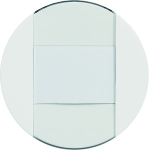 ateha Interrupteur ou poussoir à fermeture 1F porte-étiquette 1F associable - HAGER WJA025B 