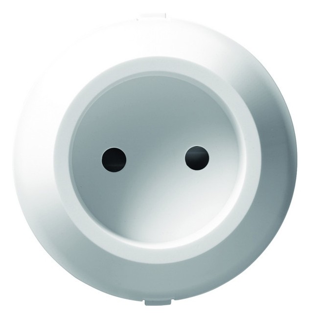 ateha prise de courant 2P associable - HAGER WJA102B 