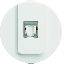 ateha prise RJ45 cat6 STP pour Grade 2 TV associable - HAGER WJA230B 