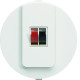 ateha Prise HP simple associable - HAGER WJA291B