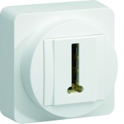 ateha Prise Téléphone  complet - HAGER WJC200B 