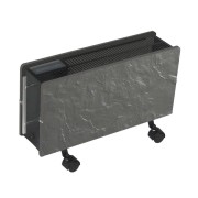 Radiateur à inertie OPTIMUS Natura Blanc 1600W  - Valderoma PN1600O