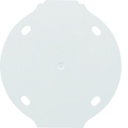 1930 Plaque de fond blanche - APPAREILLAGE MURAL 1930 HAGER WMV685B 