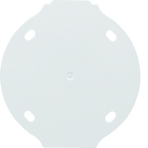 1930 Plaque de fond blanche - APPAREILLAGE MURAL 1930 HAGER WMV685B 