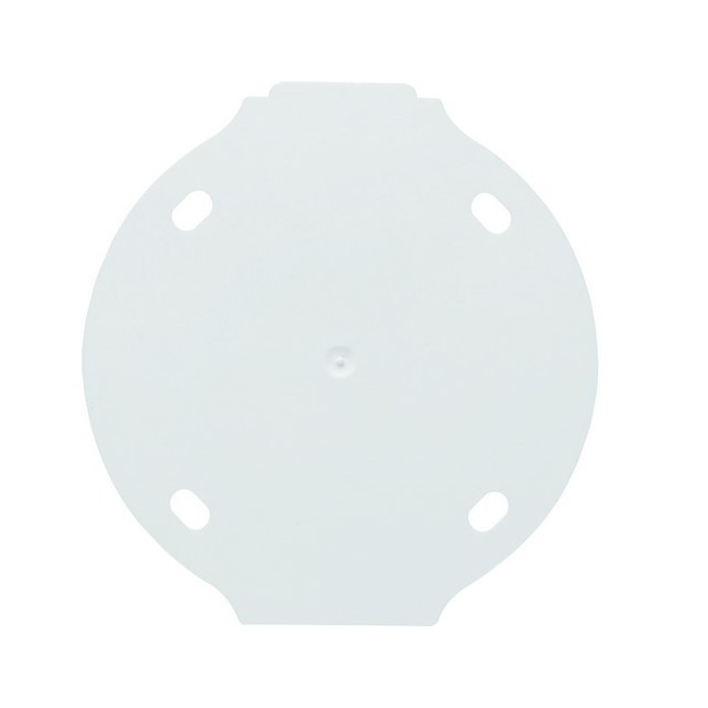 1930 Plaque de fond blanche - APPAREILLAGE MURAL 1930 HAGER WMV685B 