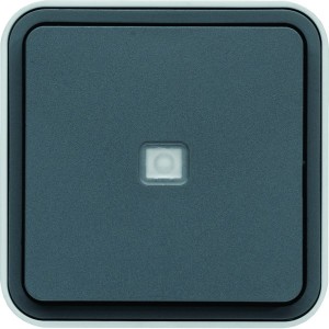 cubyko VV lumineux saillie gri HAGER WNC002 