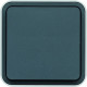 cubyko leaf BP à fermeture 1F saillie gris IP55 - HAGER WNC020EC