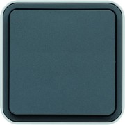 cubyko leaf BP à fermeture 1F saillie gris IP55 - HAGER WNC020EC 
