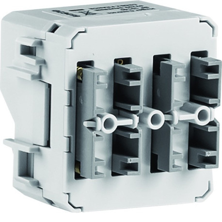 Cubyko double inter KNX bus 4E - APPAREILLAGE MURAL HAGER WNT304 